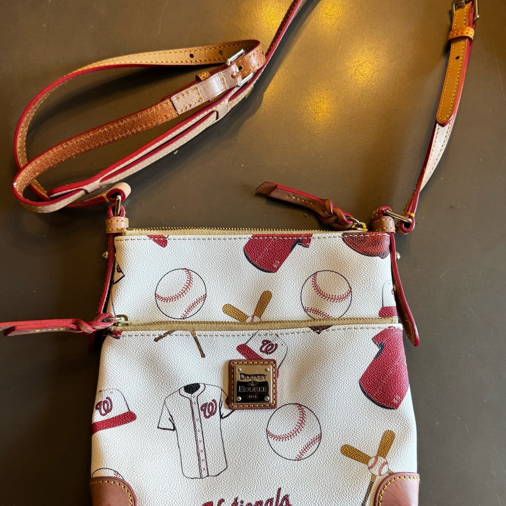 Dooney & Bourke Nationals baseball Crossbody Bag